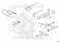 MECANISME DE SELECTION DE VITESSES pour Ducati Monster 400 2008