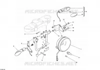PHARE pour Ducati Monster 400 2008