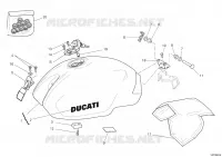 RESERVOIR D'ESSENCE pour Ducati Monster 400 2008