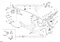 SYSTÈME DE FREIN ARRIERE pour Ducati Monster 400 2008