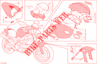 KIT ART pour Ducati Monster 696 ABS Anniversary 2013