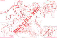 SYSTÈME D'ANTIBLOCAGE DES FREINS (ABS) pour Ducati Monster 796 ABS Anniversary 2013