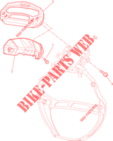 TABLEAU DE BORD pour Ducati Monster 796 ABS Anniversary 2013