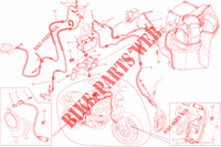 SYSTÈME D'ANTIBLOCAGE DES FREINS (ABS) pour Ducati Monster 796 ABS 2013