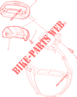 TABLEAU DE BORD pour Ducati Monster 1100 EVO Anniversary 2013