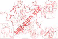 SYSTÈME D'ANTIBLOCAGE DES FREINS (ABS) pour Ducati Monster 1100 Diesel 2013