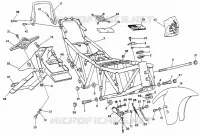 CADRE pour Ducati 400 SS 1995