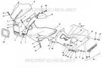 CARÉNAGES pour Ducati 400 SS 1995