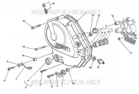 CARTER EMBRAYAGE pour Ducati 400 SS 1995