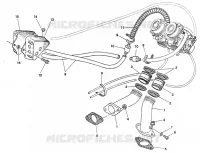 COLLECTEUR D'ADMISSION pour Ducati 400 SS 1995