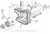 COUVERCLE / GENERATEUR pour Ducati 400 SS 1995