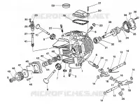 CULASSE HORIZONTALE pour Ducati 400 SS 1995