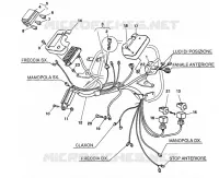 FAISCEAU ELECTRIQUE pour Ducati 400 SS 1995