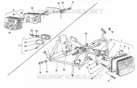 PHARE pour Ducati 400 SS 1995