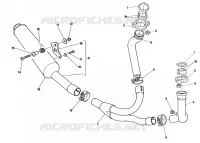 SYSTEME D'ECHAPPEMENT pour Ducati 400 SS 1995