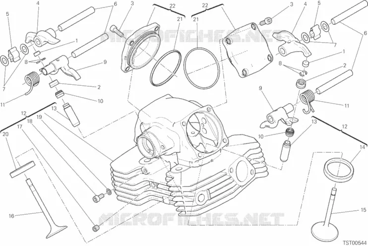 CULASSE VERTICALE Ducati Moto Scrambler 2021 Scrambler Desert Sled  Scrambler Desert Sled