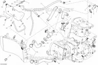 CIRCUIT DE REFROIDISSEMENT pour Ducati Monster 1200 2021