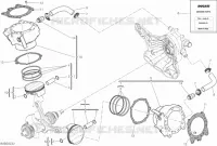 CYLINDRES   PISTONS pour Ducati Monster 1200 2021