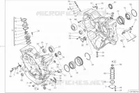 DEMI CARTERS MOTEUR pour Ducati Monster 1200 2021