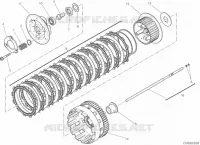 EMBRAYAGE pour Ducati Monster 1200 2021