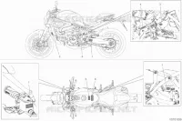 ETIQUETTE AVERTISSEMENT pour Ducati Monster 1200 2021