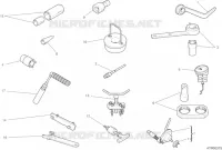 OUTILS SPECIAUX POUR MAINTENANCE (MOTEUR) pour Ducati Monster 1200 2021