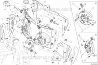 RADIATEUR D'EAU pour Ducati Monster 1200 2021