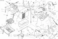 SUPPORT BATTERIE pour Ducati Monster 1200 2021