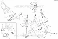 SYSTÈME DE FREIN ARRIERE pour Ducati Monster 1200 2021