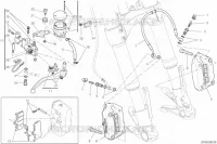 SYSTÈME DE FREIN AVANT pour Ducati Monster 1200 2021