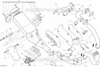 SYSTEME D'ECHAPPEMENT pour Ducati Monster 1200 2021