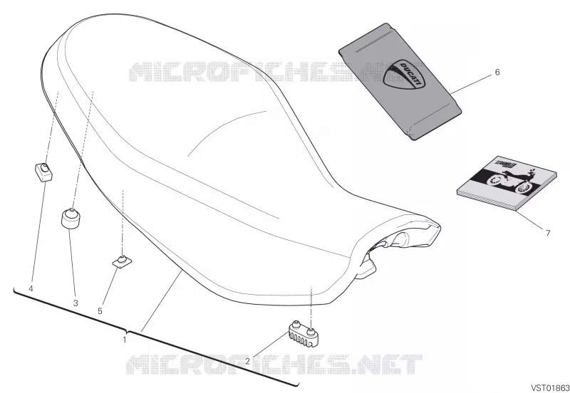 SELLE Ducati Moto Scrambler 2022 Scrambler 800 Icon  Scrambler 800 Icon