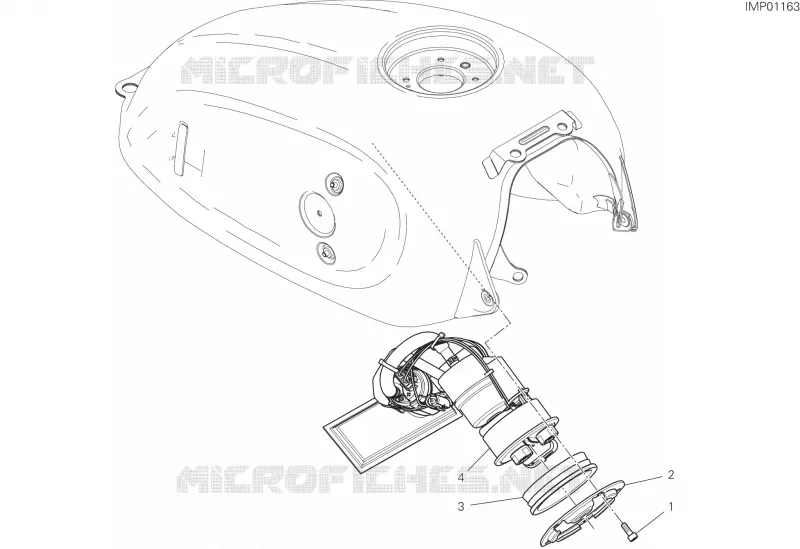 POMPE A ESSENCE Ducati Moto Scrambler 2022 Scrambler 800 Icon Dark  Scrambler 800 Icon Dark