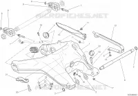 BRAS OSCILLANT pour Ducati Scrambler 800 Nightshift 2022