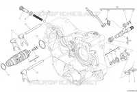 MECANISME DE SELECTION DE VITESSES pour Ducati Scrambler 800 Nightshift 2022