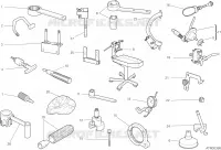 OUTILS SPECIAUX POUR MAINTENANCE (MOTEUR) pour Ducati Scrambler 800 Nightshift 2022