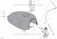 RESERVOIR D'ESSENCE pour Ducati Scrambler 800 Nightshift 2022