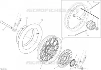 ROUE AVANT pour Ducati Scrambler 800 Nightshift 2022