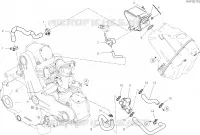 SYSTÈME AIR SECONDAIRE pour Ducati Scrambler 800 Nightshift 2022