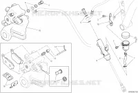 SYSTÈME DE FREIN ARRIERE pour Ducati Scrambler 800 Nightshift 2022
