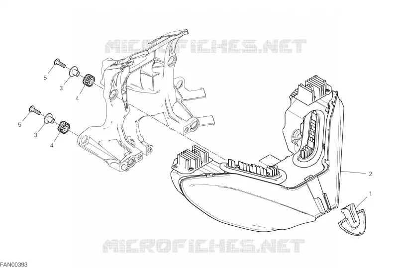 PHARE Ducati Moto Multistrada 2022 Multistrada V4 Pikes Peak  Multistrada V4 Pikes Peak