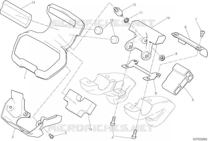 TABLEAU DE BORD Ducati Moto Diavel 2022 XDiavel S  XDiavel S