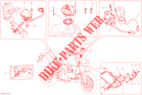 PIECES ELECTRIQUES pour Ducati Hypermotard 950 SP 2022
