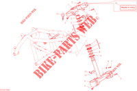 ENSEMBLE DIRECTION pour Ducati Scrambler 1100 Dark Pro 2023