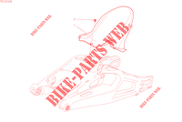 GARDE BOUE ARRIERE pour Ducati Multistrada V4 S 2023