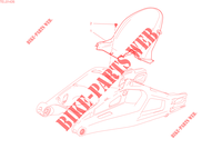 GARDE BOUE ARRIERE pour Ducati Multistrada V4 S Full 2023