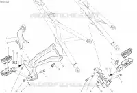 REPOSE-PIEDS ARRIERE  Multistrada ducati-moto 2023 Multistrada V4 Pikes Peak 22