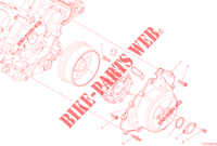 COUVERCLE / GENERATEUR pour Ducati Multistrada V4 Rally Radar 2023