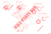 CYLINDRES   PISTONS pour Ducati Multistrada V4 Rally Radar 2023