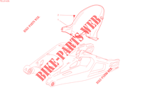 GARDE BOUE ARRIERE pour Ducati Multistrada V4 Rally Radar 2023